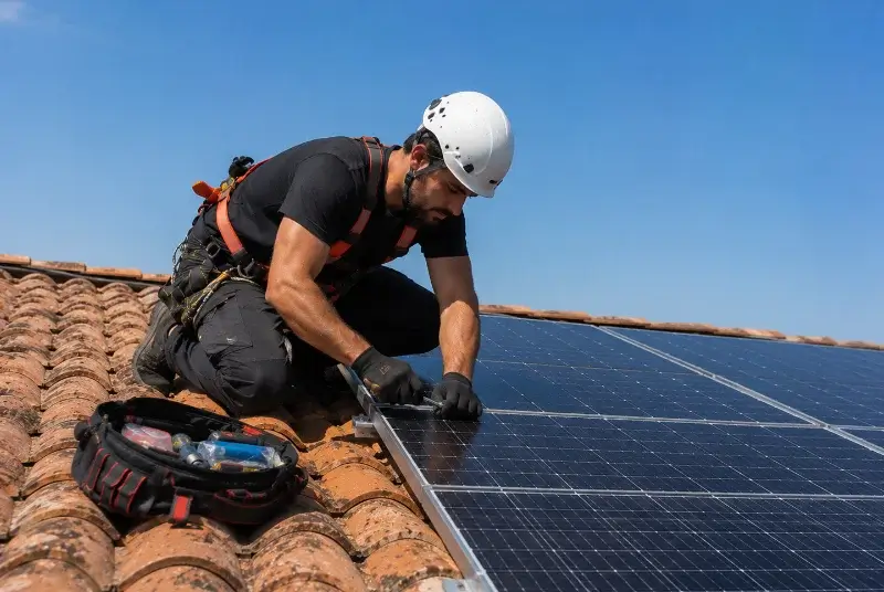 Maintenance et monitoring de panneaux solaires à Wimmenau
